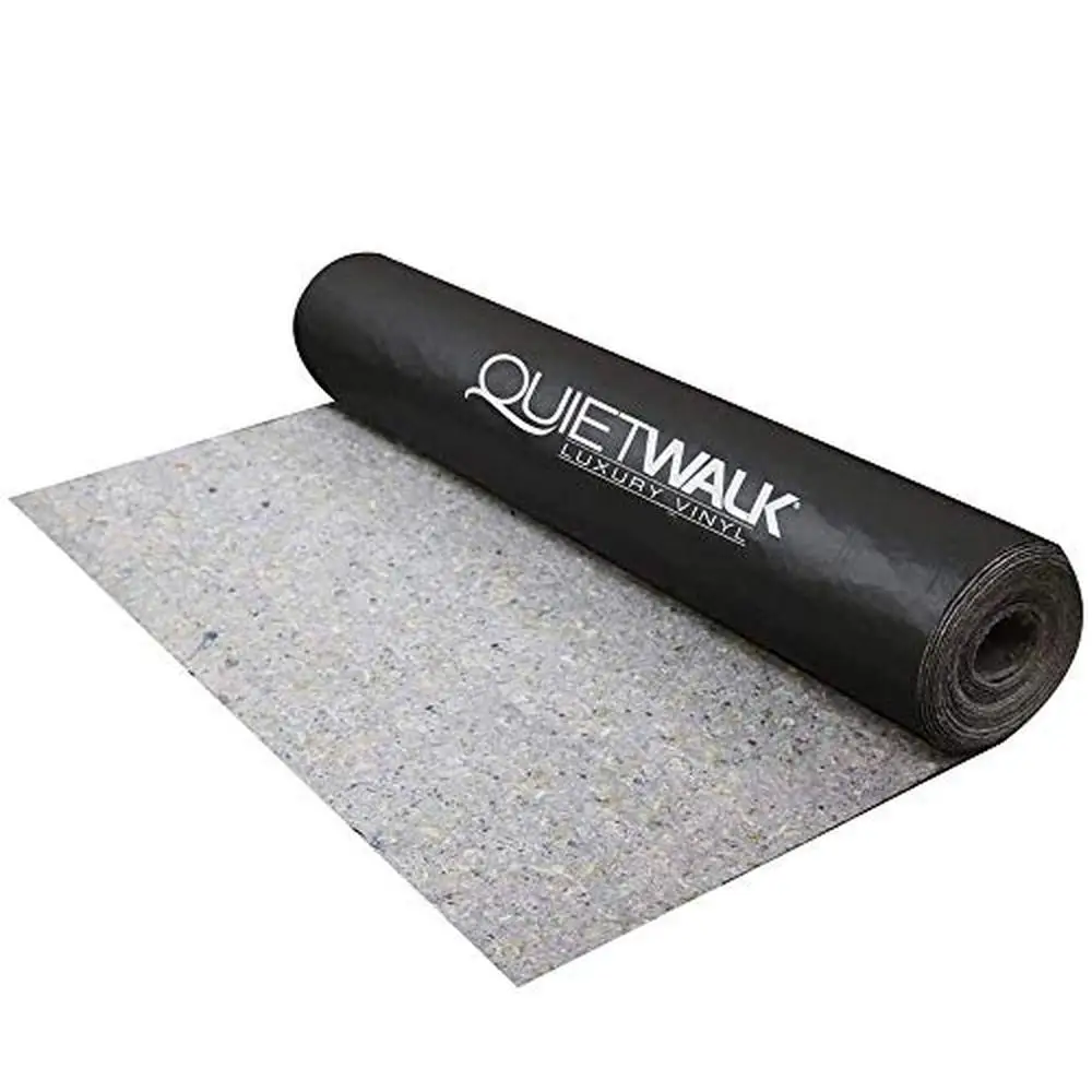 Luxury Vinyl Laminate Underlayment Sound Reduction Compression Resistant Moisture Protection Vapor Barrier Compatible Floating