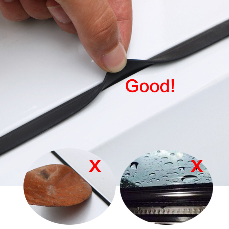 フード付きゴムシールストリップ,4m, 98% 48in