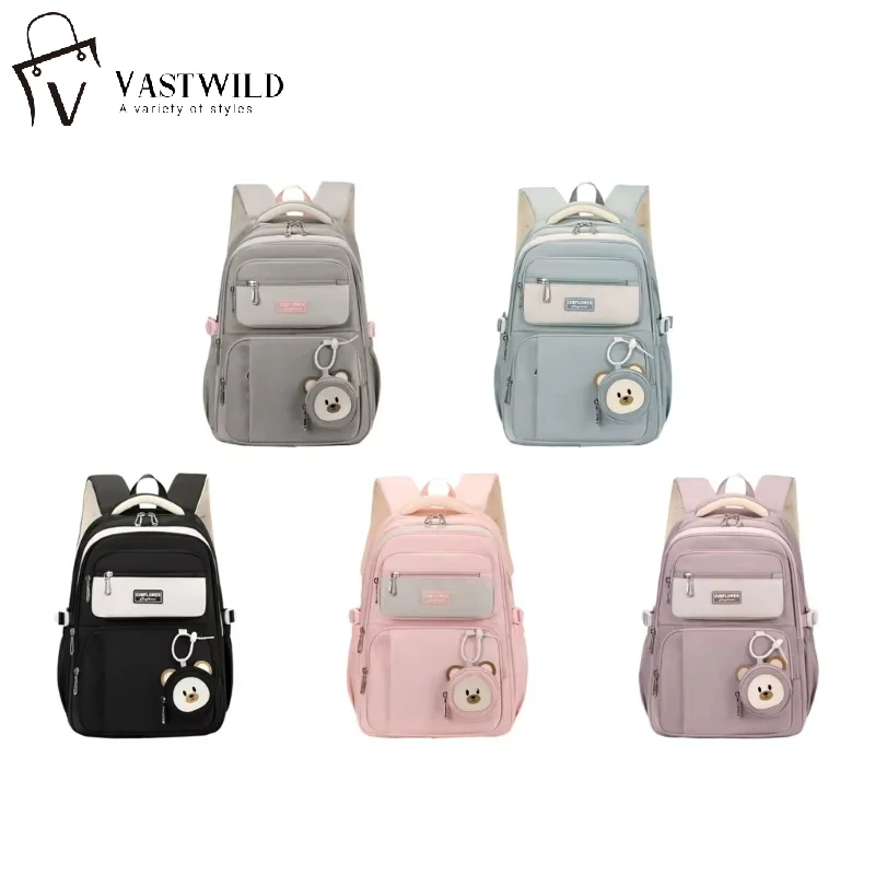 かわいい大容量スクールバッグ軽量ペンダントリュックサックバッグパックオックスフォード布防水旅行 Mochila 旅行