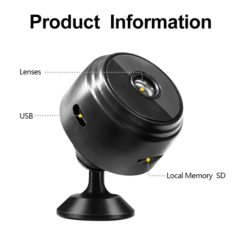 ​ ​ A9 Mini WiFi Drahtlose Kamera Smart Home Sicherheit Schutz Video Überwachung Fernüberwachung Camcorder HD Recorder ​