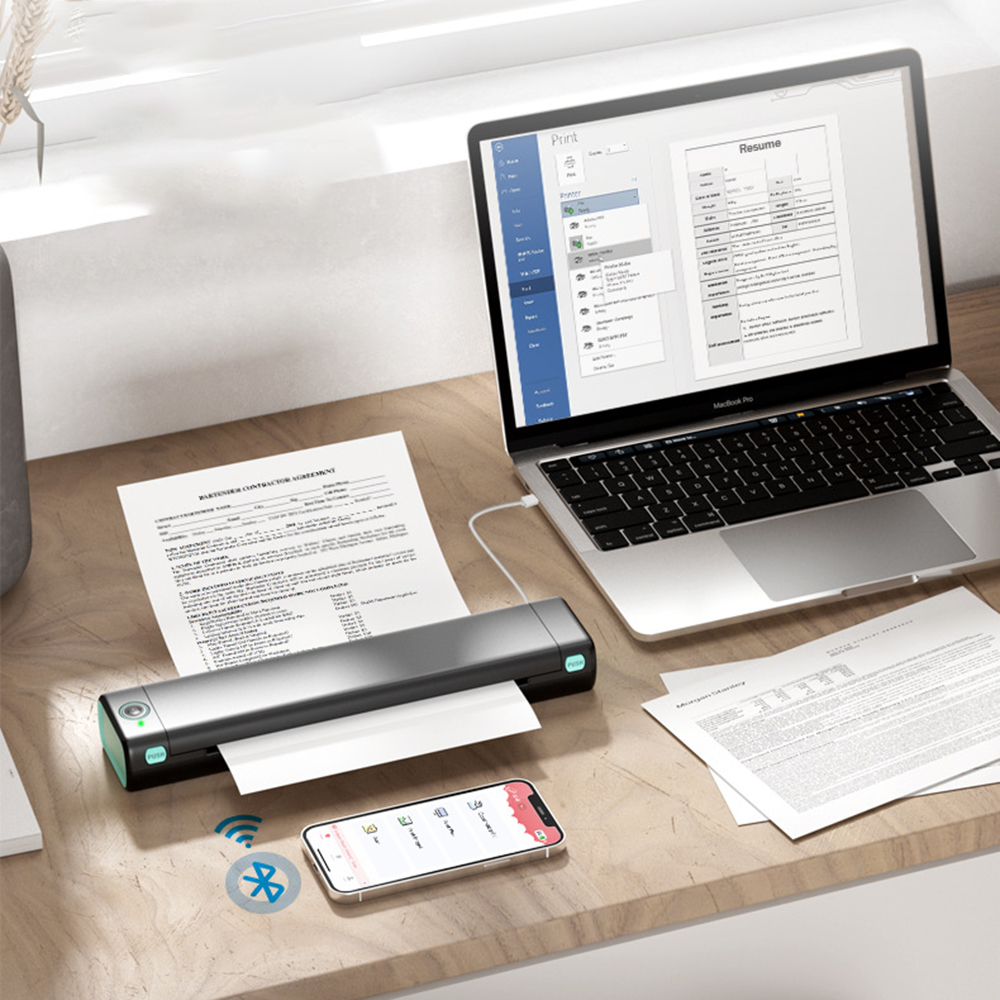 Machine de tatouage à transfert thermique sans fil, imprimante à galets de tatouage, prend en charge l'impression de galets de papier de transfert de tatouage