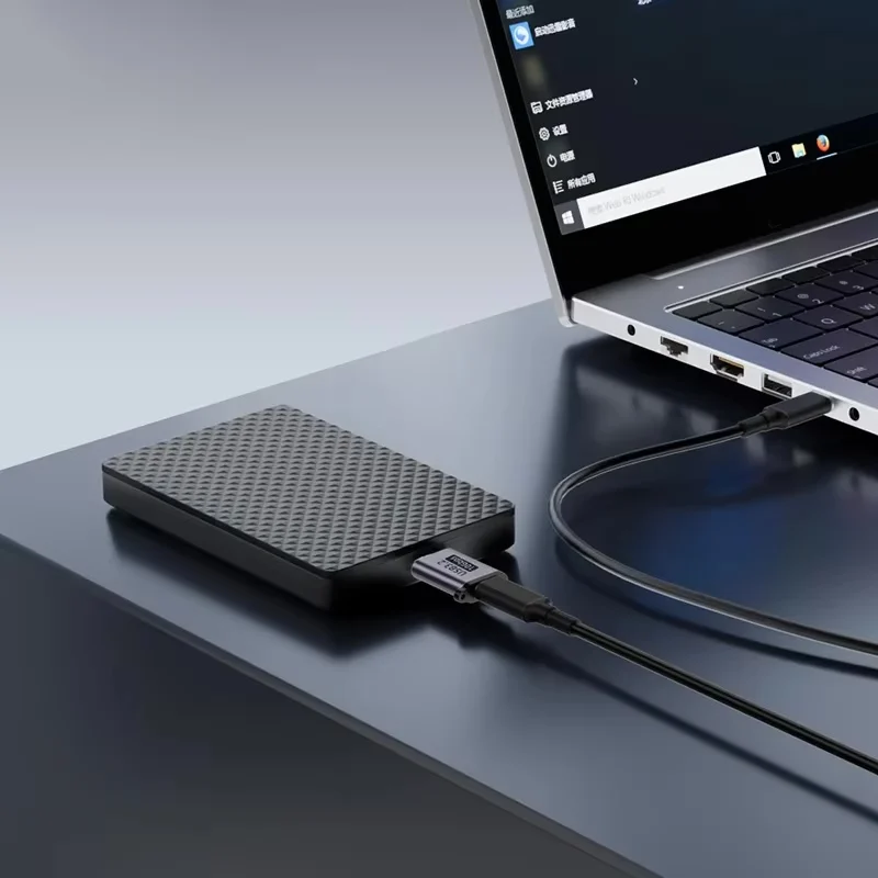 USB C 3.0 Micro B ชายประเภท C หญิงอะแดปเตอร์ Type-C ถึง Micro B สําหรับแล็ปท็อปฮาร์ดดิสก์ไดรฟ์ภายนอกกล่อง Samsung S5