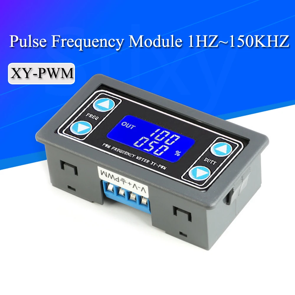 1HZ ~ 150KHZ Máy Phát Tín Hiệu Màn Hình Hiển Thị Kỹ Thuật Số Xung PWM Tần Số Nhiệm Vụ Tỷ Lệ Có Thể Điều Chỉnh Sóng Vuông Chữ Nhật Máy Phát Tín Hiệu