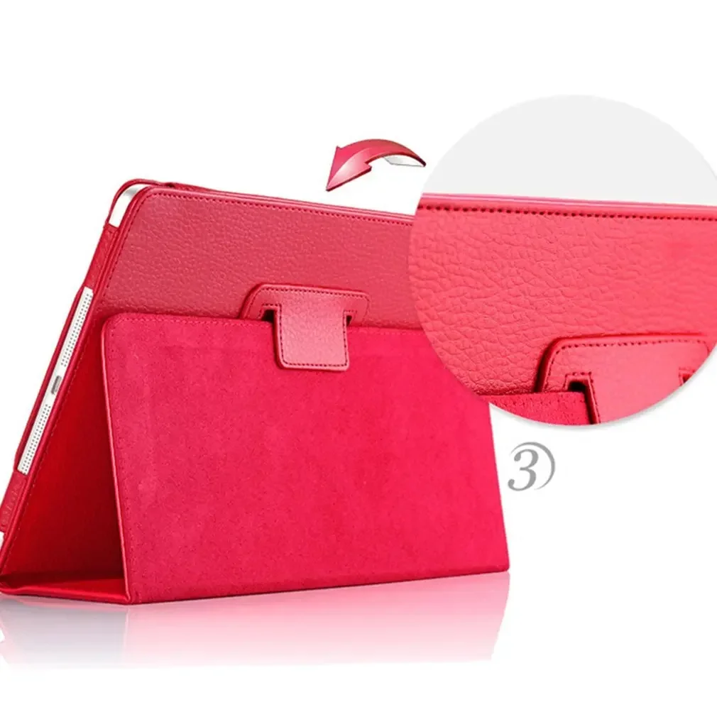Funda con tapa para iPad 2 3 4 Funda para iPad A1395 A1396 A1397 A1416 A1430 A1403 A1458 A1459 A1460 Funda de cuero PU para iPad Mini 4 Capa
