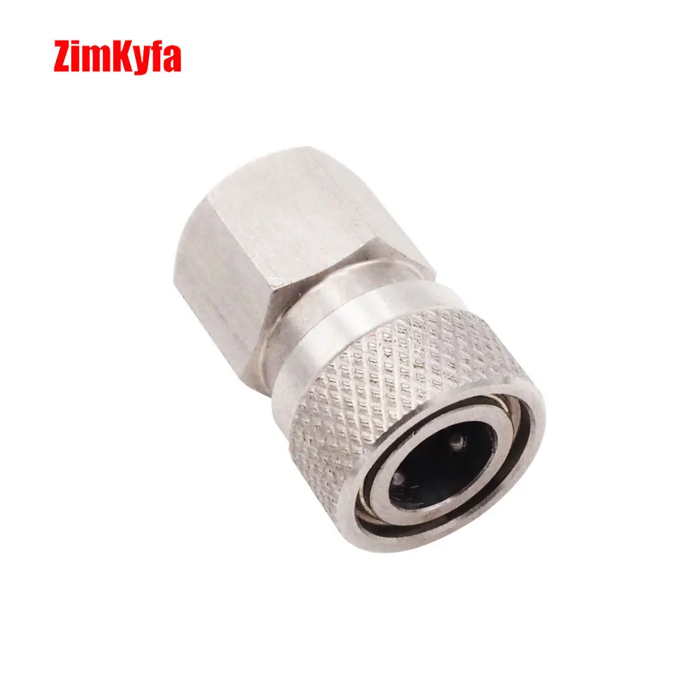 HPA Air Quick Disconnect Foster Filling Charging Hose Fitting 8mm Stainless Steel Male/Female Socket Connector NPT/BSP/M10