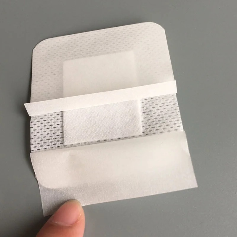 12/25/50 Stücke Große Größe Hypoallergen Vlies Wundauflage Pflaster Verband Große Wunde Erste Hilfe 6*7 cm