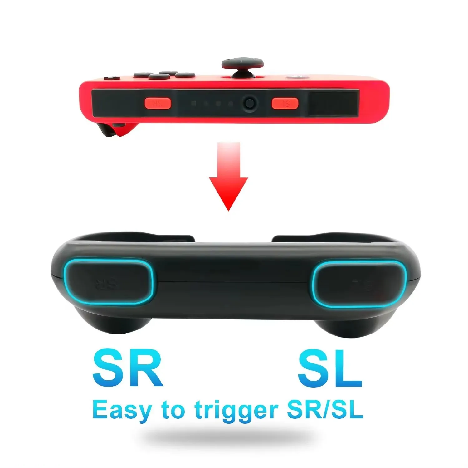 Impugnatura Joystick utilizzata per Switch OLED impugnatura piccola NS sinistra e destra di Nintendo Switch Joy-Pad TNS-851B