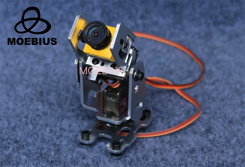Metal Servos Pan Tilt Bracket Steering Engine Sky End Fpv Head Tracking Dual Axis Aircraft Model Camera