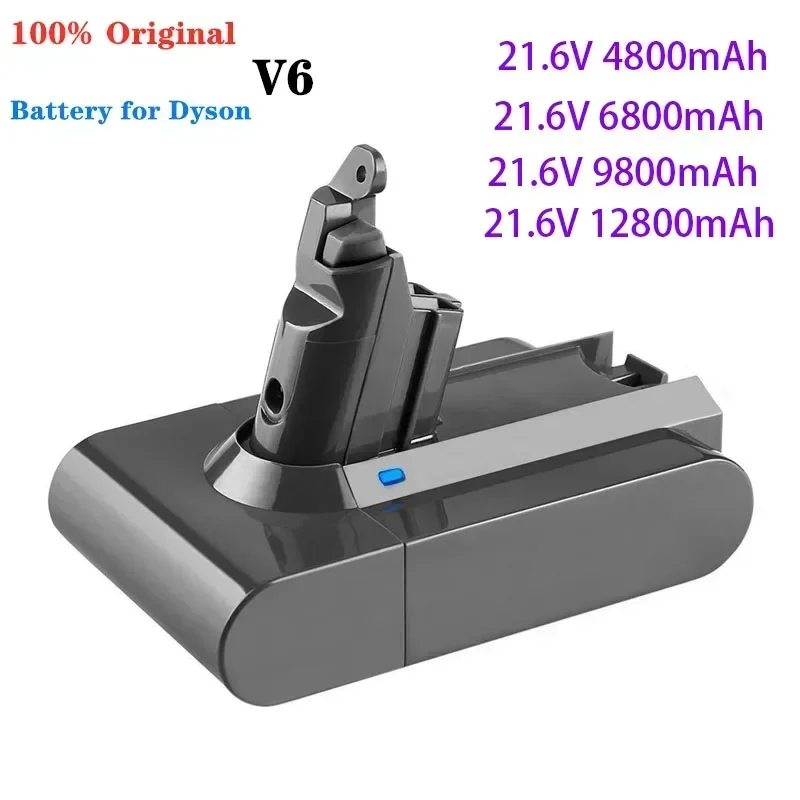 21,6 В 12800 Ач для замены батареи Dyson DC62 DC59 DC58 SV03 SV04 SV09 V6 Animal Motorhead V6 Slim V6 Абсолютный вакуумный аккумулятор