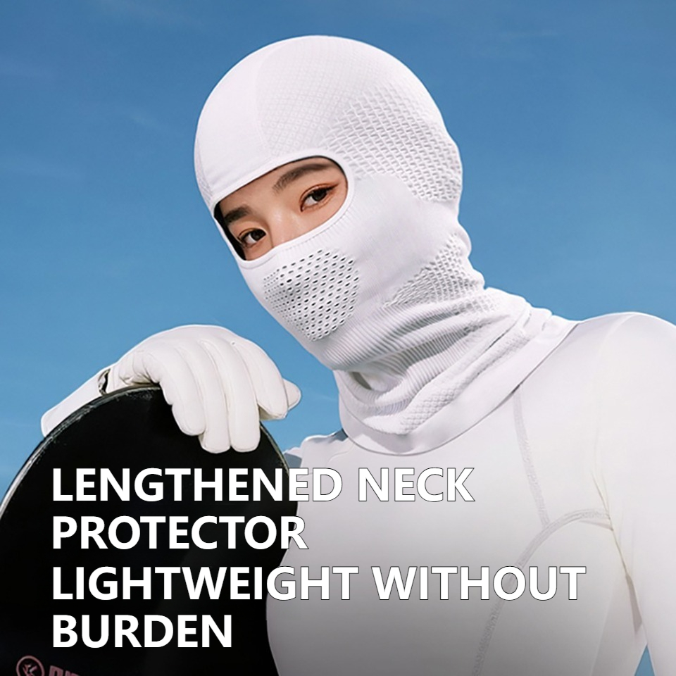 GTUBIKE Kältebeständiger Thermoschal Winter Skimütze Sturmhaube Vollgesichtsmaske Ski Radfahren Jagd Kopf Hals Abdeckung Helm Liner Cap