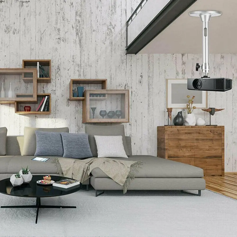 Universale 360 °   Monopiedi per fotocamera girevoli Staffe per proiettori Supporto per proiettore Supporto per montaggio a parete a soffitto