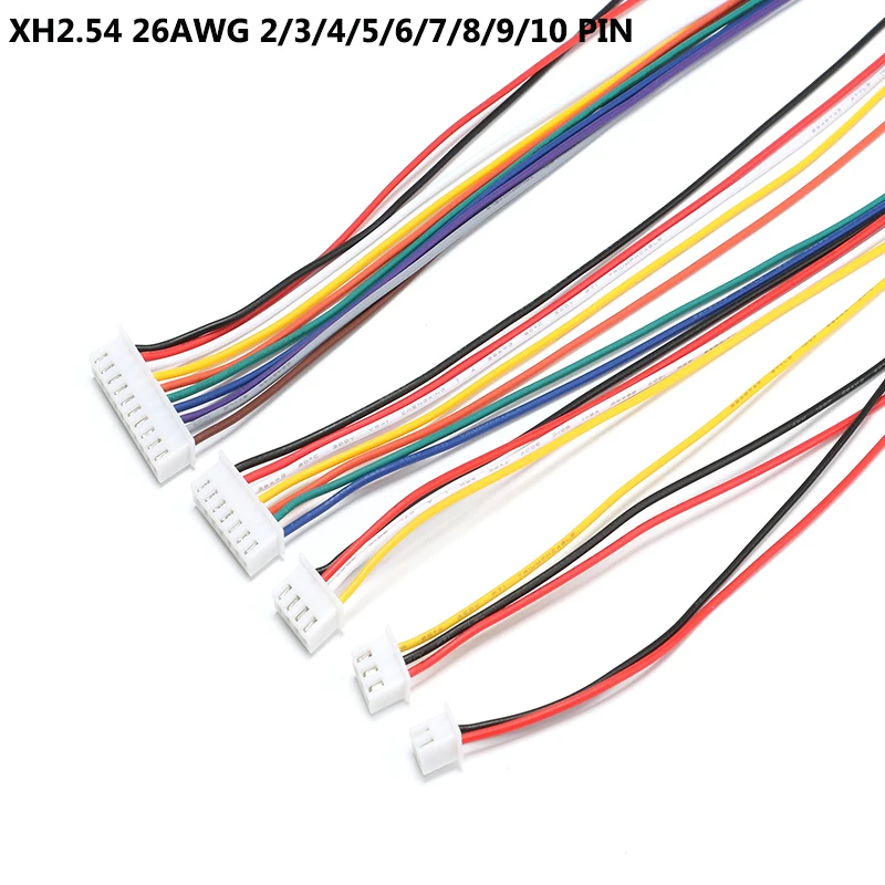 5 Chiếc XH2.54 200MM Chiều Dài 1S/2S/3S/4/4s/5/5S/6/6S/7//8S/9S Cân Bằng Dây Nối Dài Sạc Cáp Dẫn Dây RC Bộ Sạc Pin Lipo