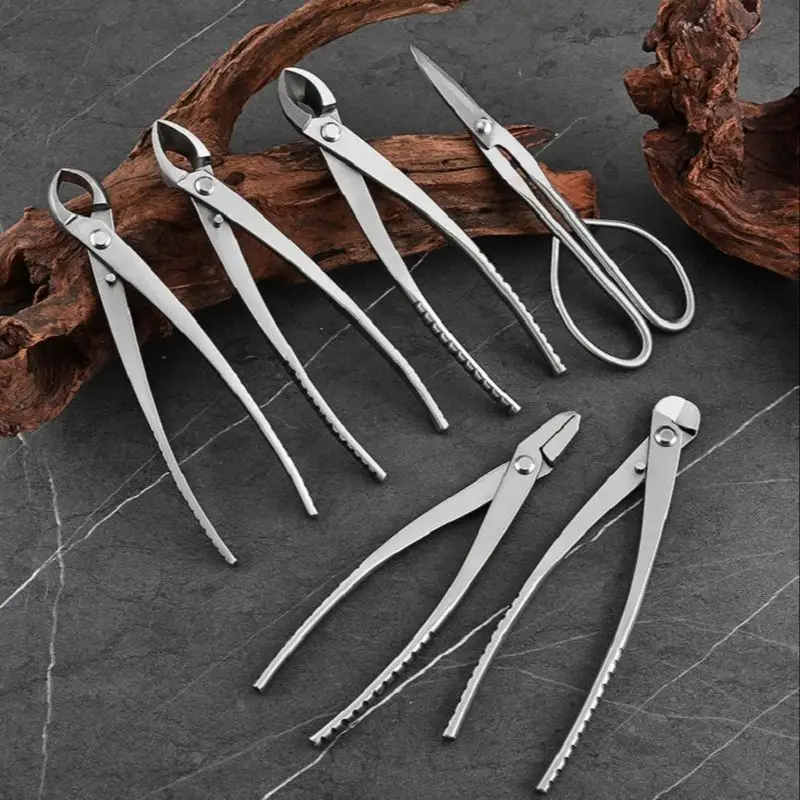 Carbon Steel Garden Bonsai Tools Tree Branch Pruner Wire Cutter 21cm Tree Tumor Node Trimming Plier