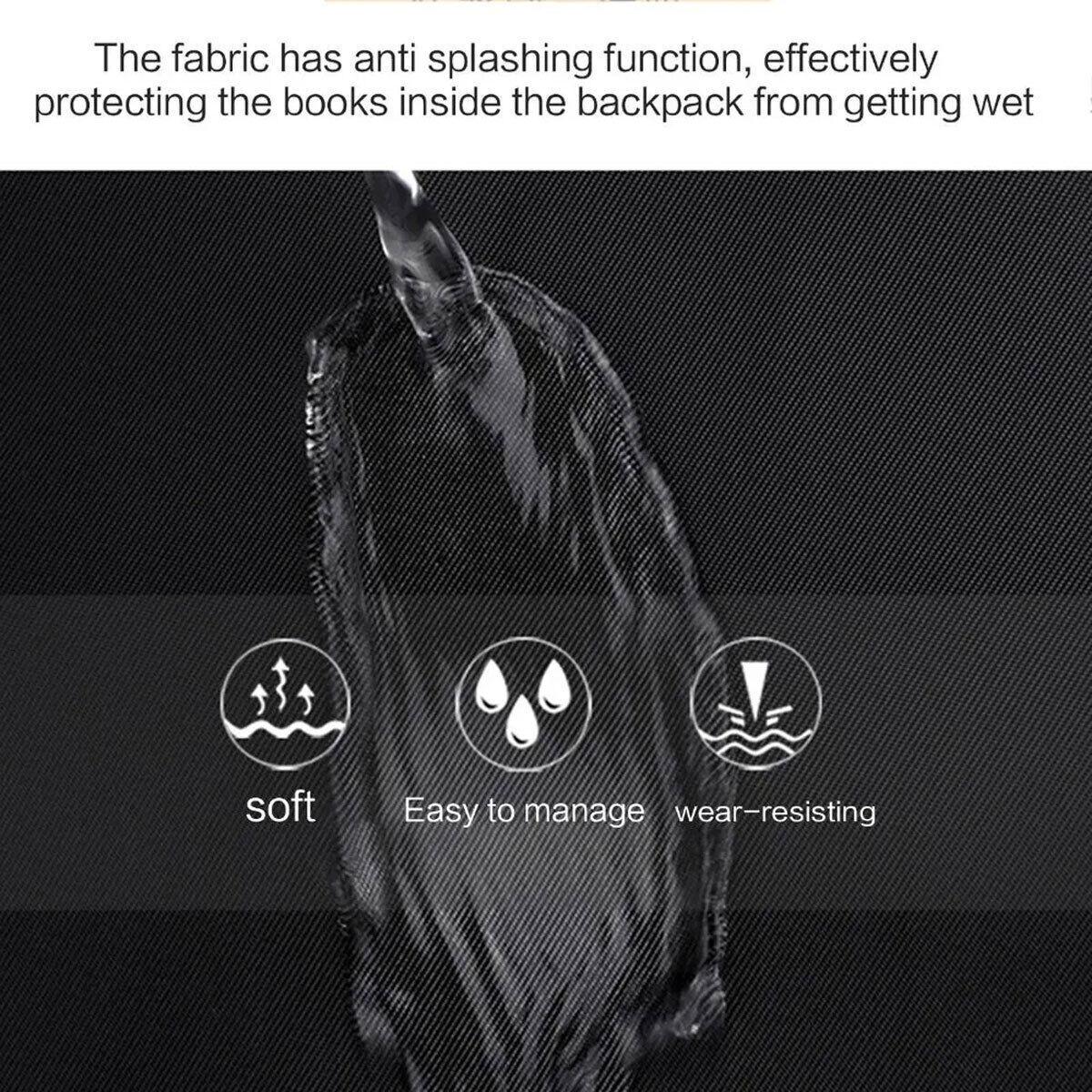 New CR7 Ronaldo Backpack Student School Travel Shoulders Bag Rucack Gift~