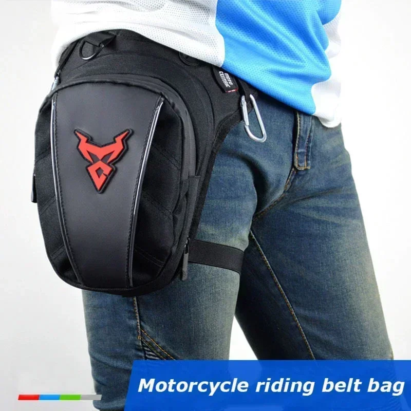 Bolsa lateral multifunción para motocicleta, bolsa impermeable para motocicleta, riñonera informal para exteriores, novedad de 2021