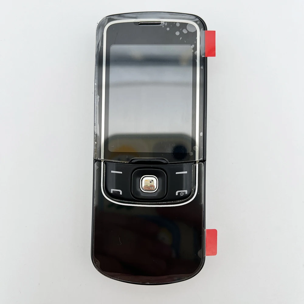 Original Unlocked 8600 Luna 2MP Camera Bluetooth Radio Mobile Phone Russian Arabic Hebrew Keyboard Made in Finland