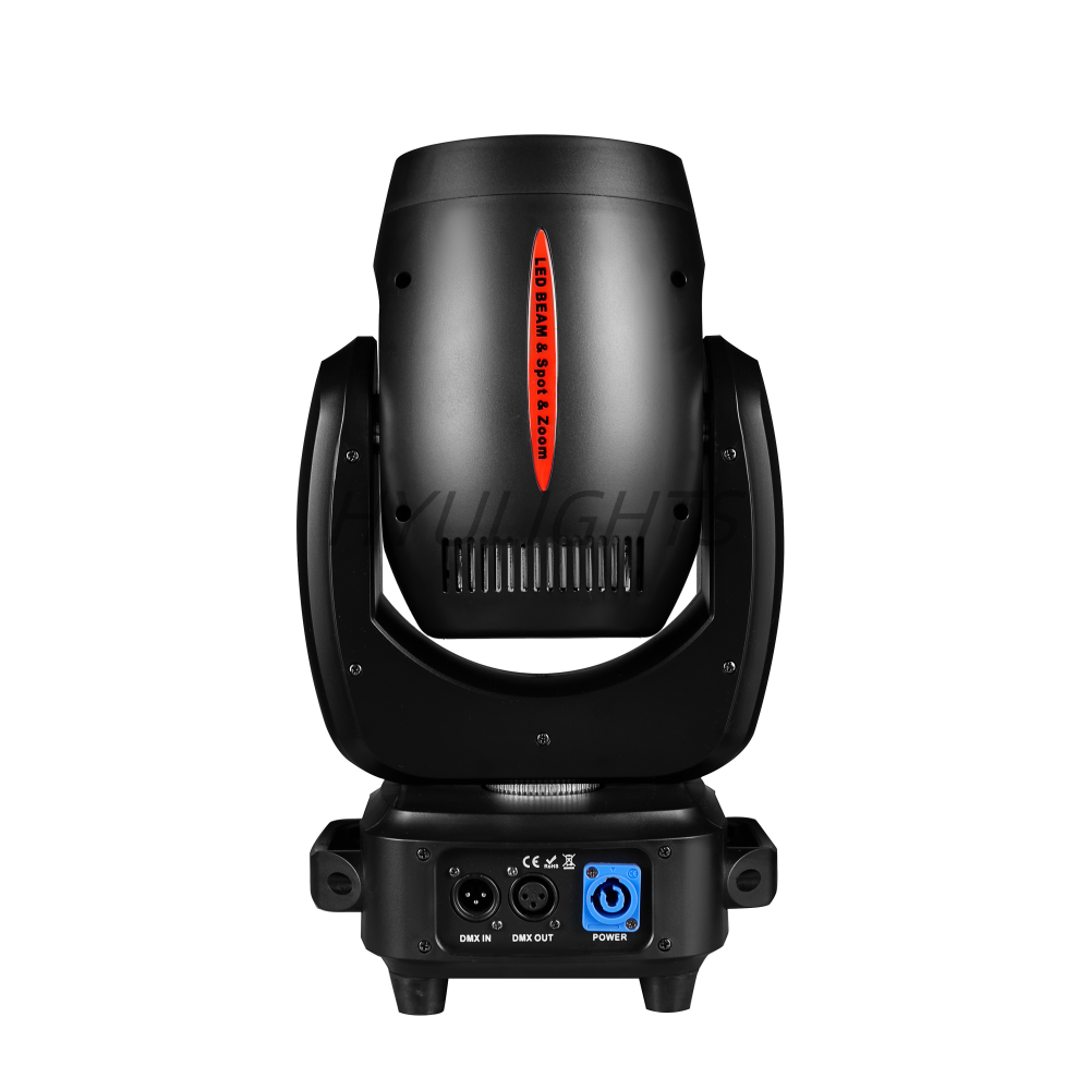 LED 180W Moving Head Light Beam&Spot& Zoom 24 Rotating Prisms 14 Gobos 11Color Wheel &7 -Color Wheel 6 Discharge -Lens DJ Stage
