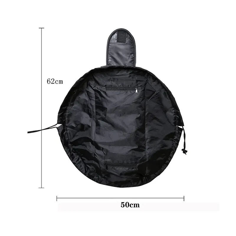50X62 ซม.Drawstring ยืดหยุ่นแต่งหน้ากระเป๋าผู้หญิงกระเป๋าเดินทางแบบพกพาสีดําขนาดใหญ่ความจุแบบพกพากระเป๋าถือ-กระเป๋าอินเทรนด์