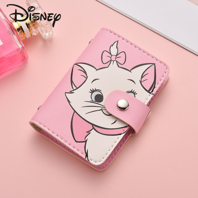 Disney's New Women's Card Bag Fashionable and High Quality Multi Slot Credit Card Storage Bag Popular Multi Function Card Case