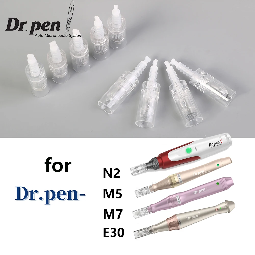 Dr.pen Dermapen Ekai Original Manufacturer N2 M5 M7 E30 Derma Pen PMU & MTS Needles Cartridges 1 3 5 7 9 12 24 36 42 Pins Nano