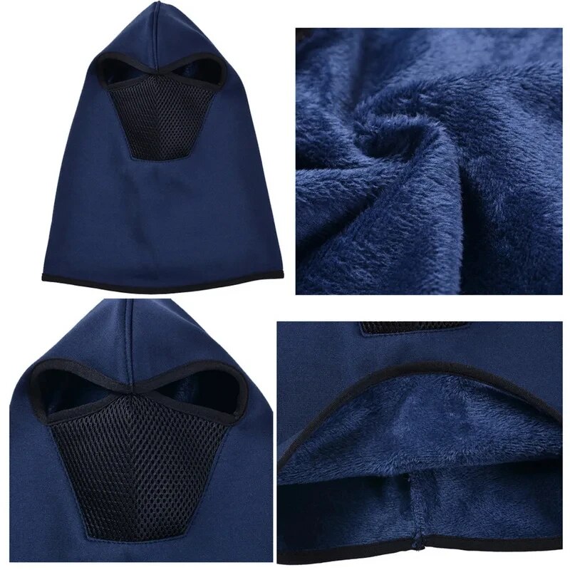 Passamontagna invernale termico Ciclismo Maschera a pieno facciale Caldo Sport all'aria aperta Moto Sci Pesca Caccia Maschera Sciarpa in pile Cap Bandana