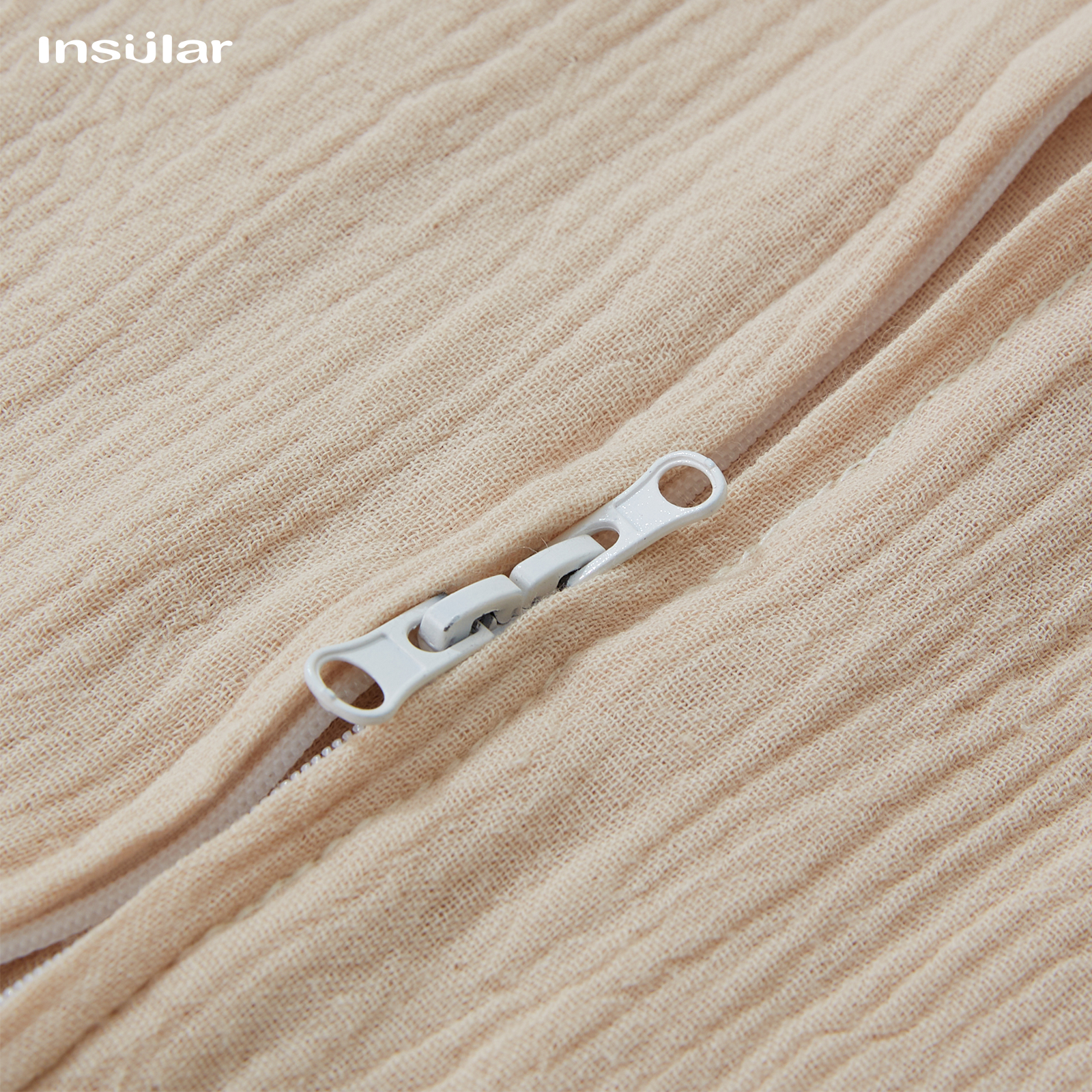 아기 침낭 신생아 배넷저고리 민소매 수면 자루, 얇은 프리미엄 모슬린 코튼, 부드러운 2 웨이 지퍼, 간편한 기저귀 교체, 여름