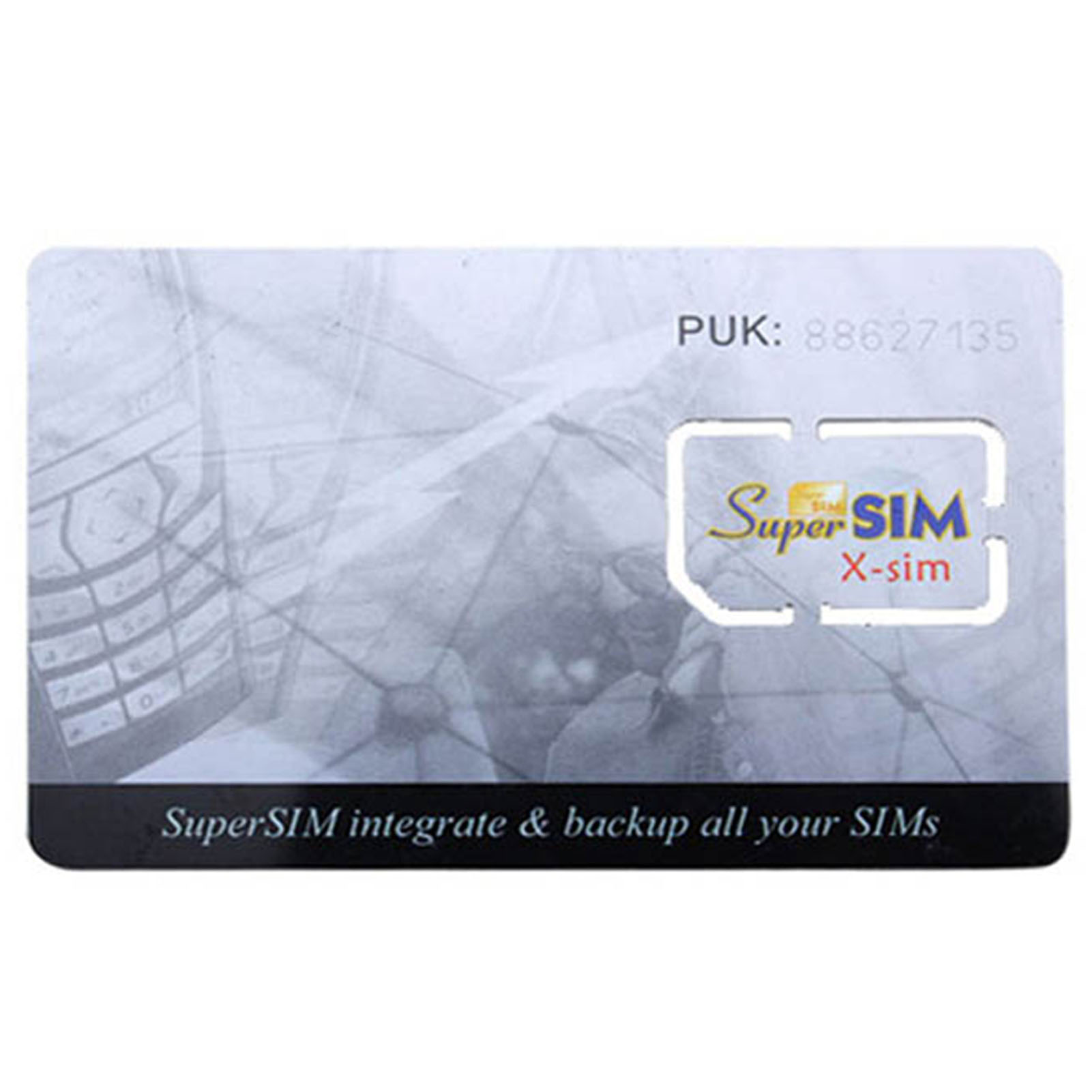 New Hot 6 in 1 Max SIM Card Cell Phone Super Card Backup Cellphone Accessory SMR