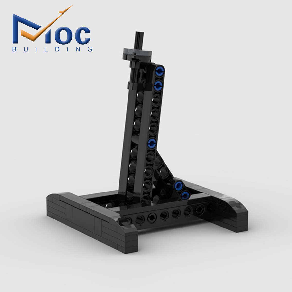 Vechterbeugelmodel creatieve MOC-bouwstenen, doe-het-zelf creatief speelgoed, een zeer goed cadeau voor liefhebbers van bouwstenen