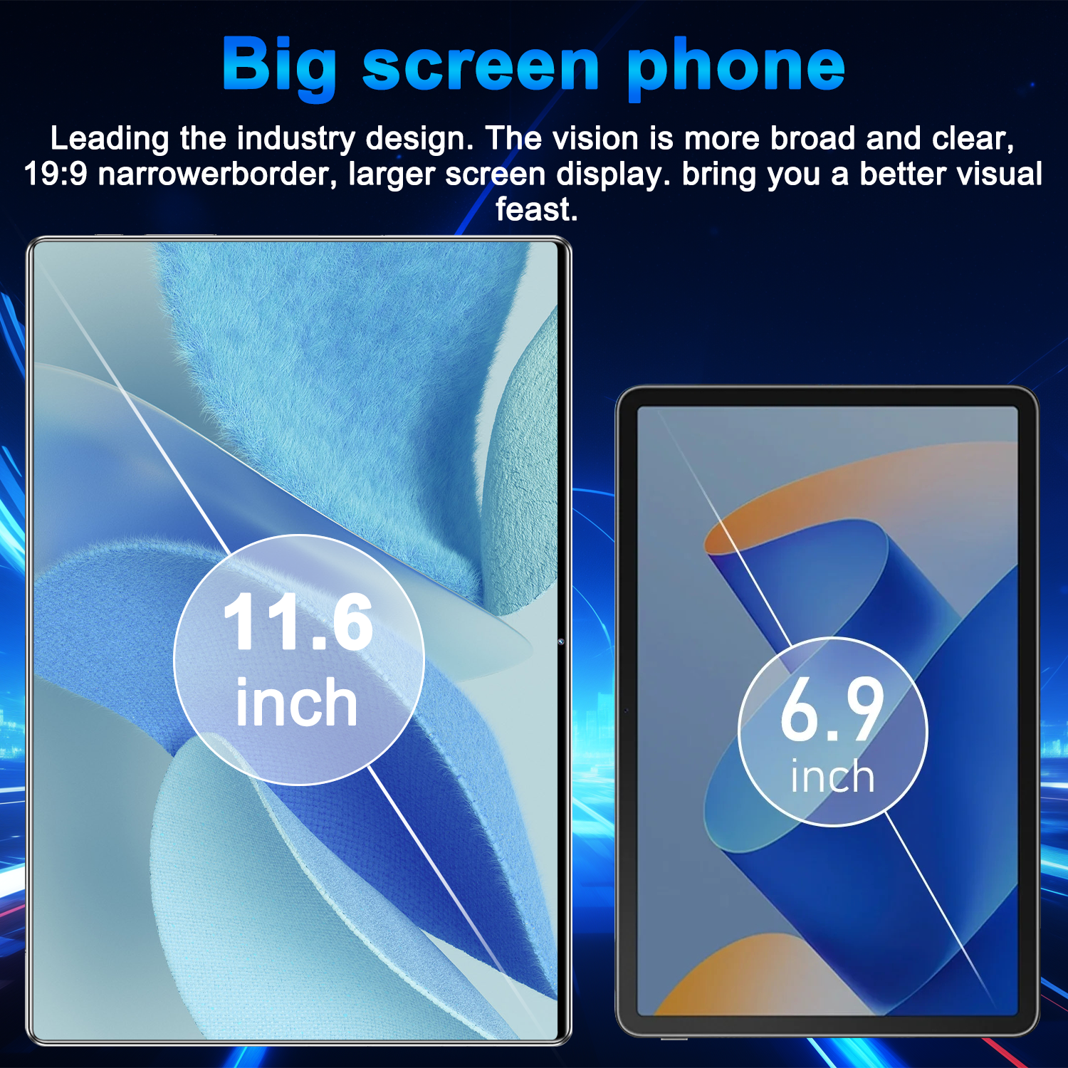 Dean-Tablette PC 5G Android 2025 de 11.6 Pouces, 10 Cœurs, 16 Go de RAM, 1 To, Carte SIM, Wifi, Type-C, Nouveauté 13.0