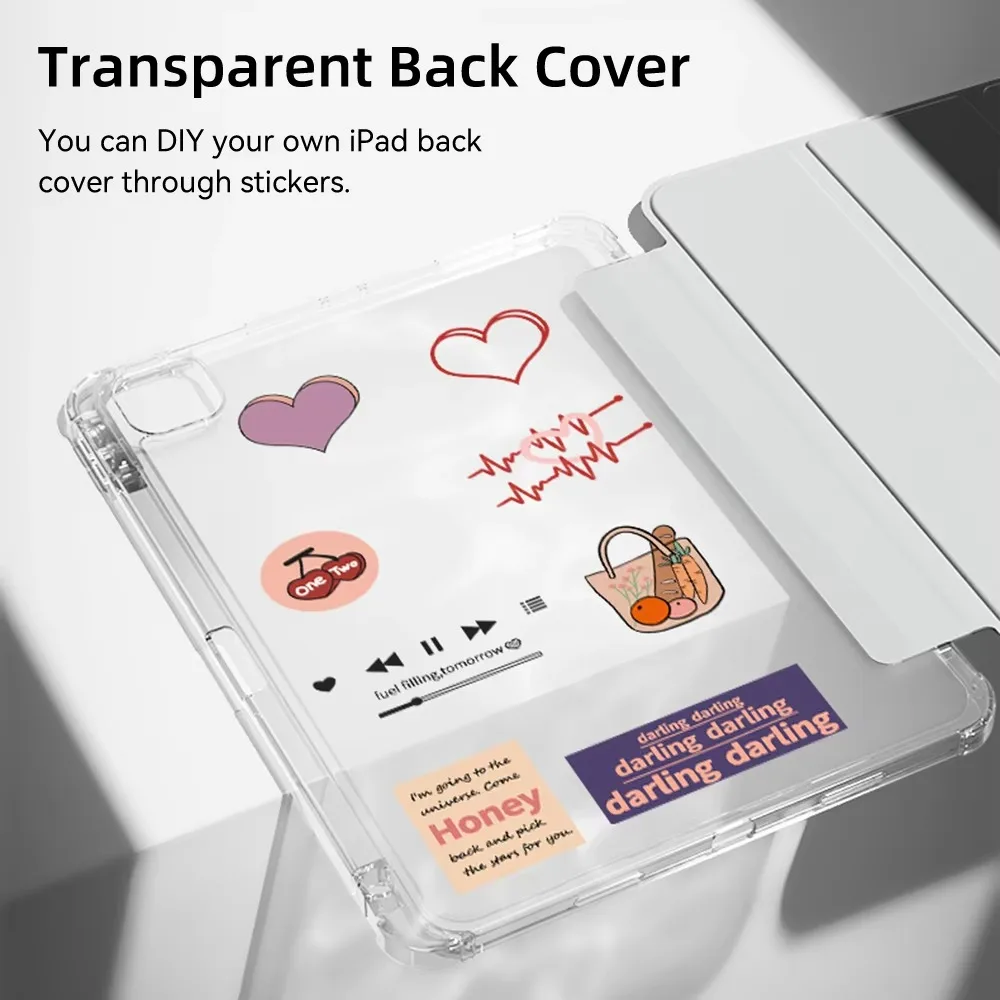 Voor 2025 iPad Air 11 Case iPad 10e Generatie 11e A16 9e Cover Gen iPad Pro11 4 5 10.9in 12.9 M2 M3 M4 Potlood Houder Case