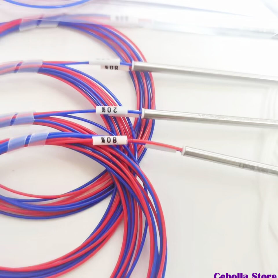 10pcs/lot 1X2 Fiber Optic FBT Splitter 10/90 20/80 30/70 40/60 Various Types 1x2 0.9mm Unbalanced Coupler Without Connectors