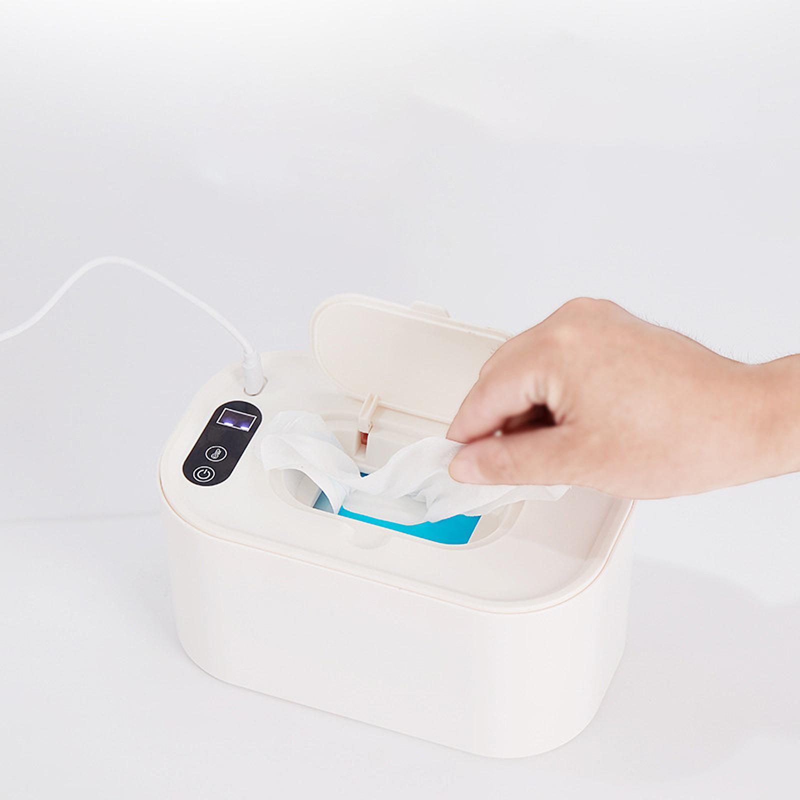Wipe Warmer and Dispenser Adjustable Wet Wipe Machine for Travel Car Kids