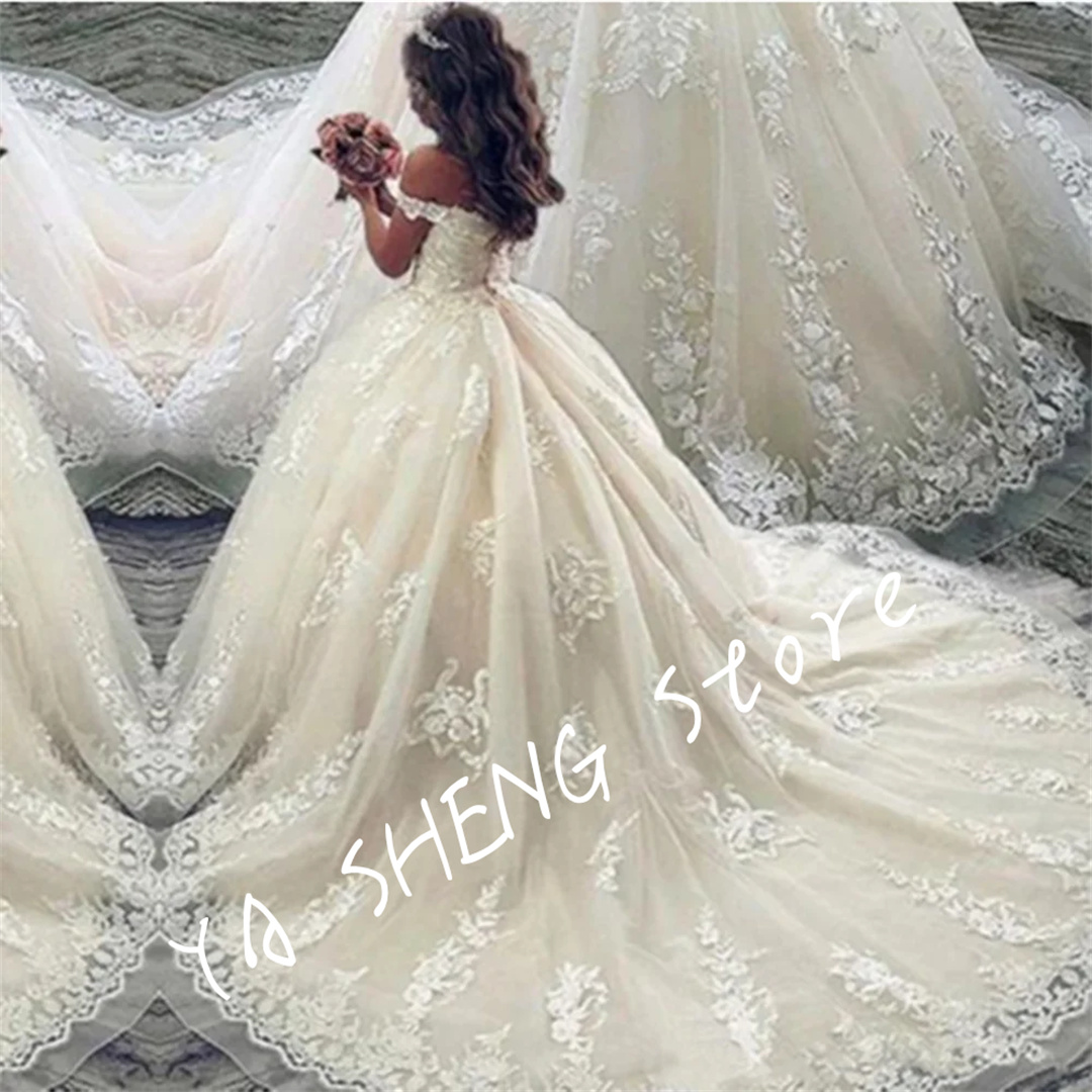 Tren de lujo con apliques de encaje para niña, vestidos de princesa sin mangas para niña pequeña, desfile, comunión, fiesta de cumpleaños