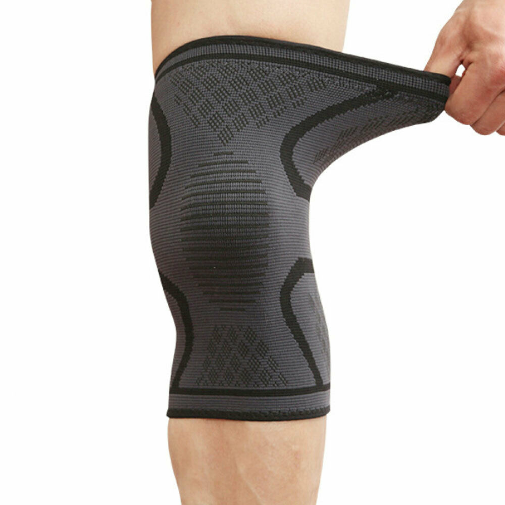 Good Nylon Polyester Compression Knee Pad Sleeve 5 Colors Elastic Knee Wrap Brace Relief Running Cycling
