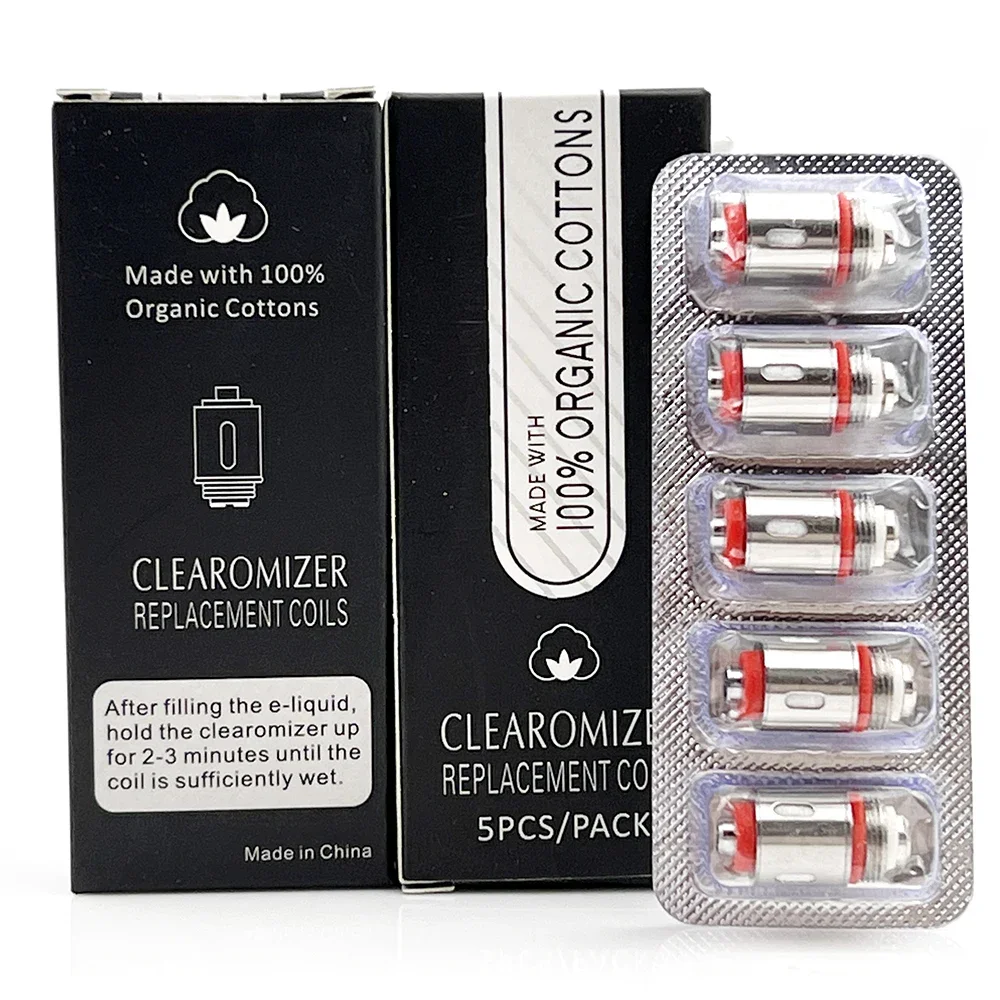 30/50 Uds Q16 P16A bobina 1,2/1,4/1,6ohm bobina de algodón orgánico japonés para JUSTFOG Q16 Q14 S14 G14 C14 Kit de inicio de atomizador