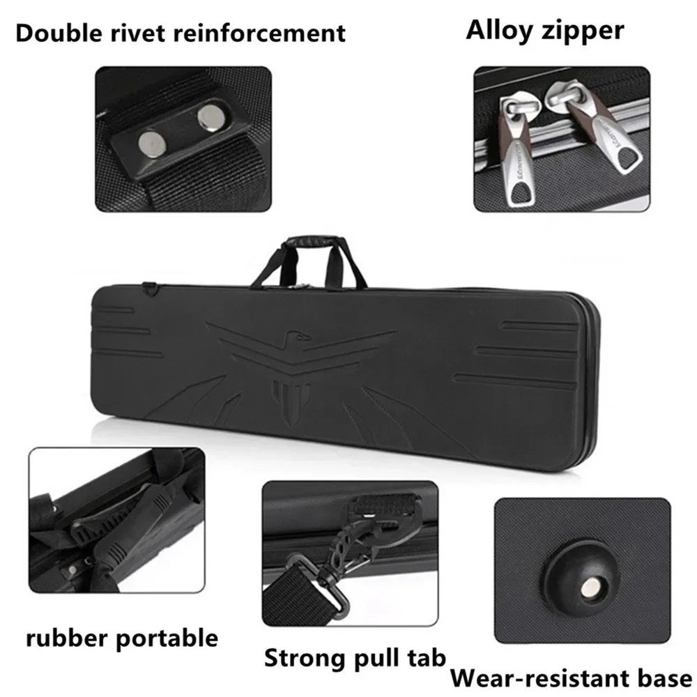 Hard SHELL กระเป๋าเดินทาง Soft Bullet ปืนโบว์ลูกศรกล่องไข่ฟองน้ําตกปลาเกียร์ Drone ยุทธวิธี Jamming ABS กระเป๋ากล่องเครื่องมือกระเป๋าถือ