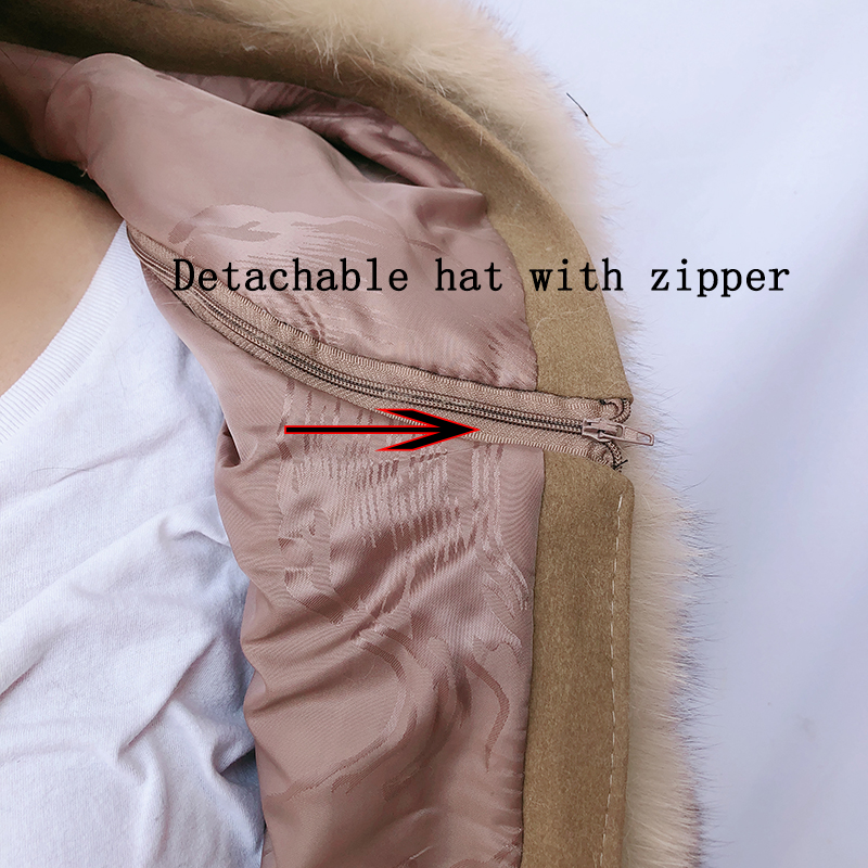 女性の冬 100% 真のキツネの毛皮のフード付きコートファッショナブルで暖かい天然キツネの毛皮の垂直フード付き帽子高品質ふわふわの毛皮