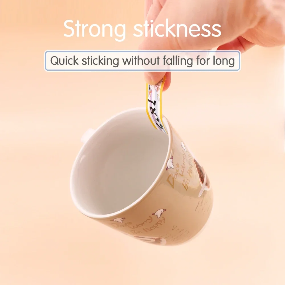 ユニコーン名ステッカーカスタムパーソナライズタグ 3 サイズ漫画防水デカールラベル子供のための学校オフィス文具ステッカー