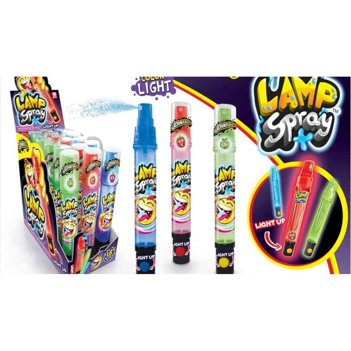 Candy Candy Spray com Luz, Lâmpada de Radiação, 18 unid de 28ml