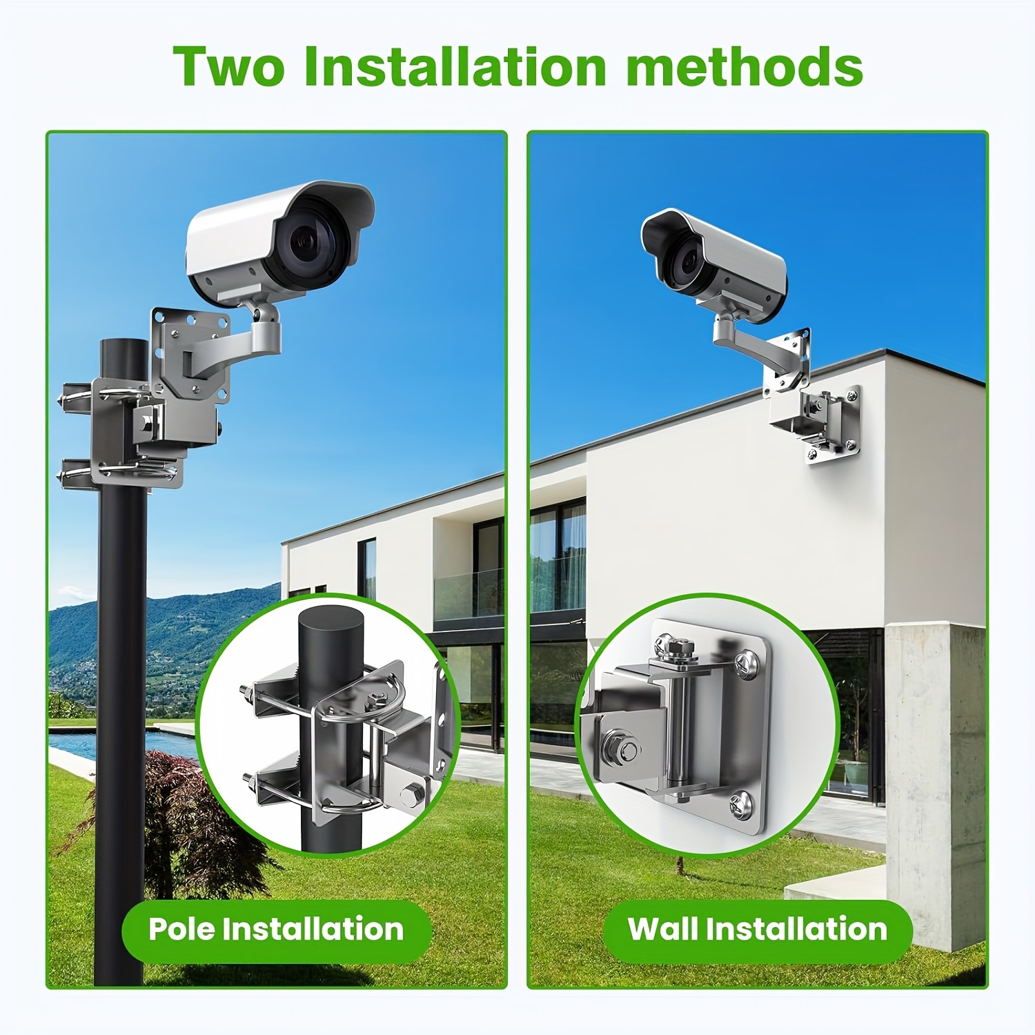 AP Bridge Antenne Klemme Clip Hoop Feste Halterung Multifunktionsbefestigung Stangenhalter Einstellbarer Winkel Eisenbeschichtet Dacromet