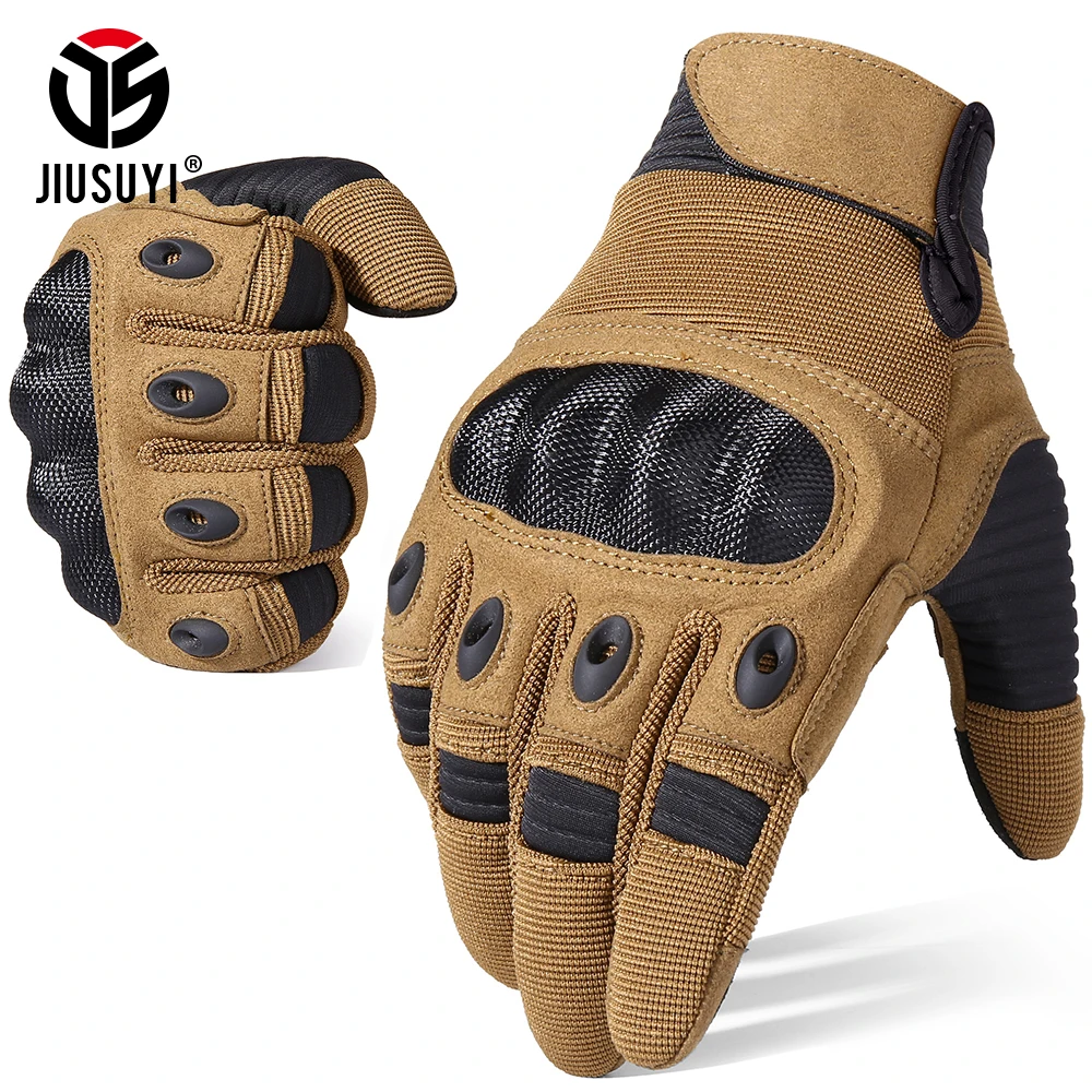 Touchscreen-Outdoor-Handschuhe, atmungsaktiv, Sport, Wandern, Camping, Jagd, Radfahren, Arbeit, Motorrad, Angeln, rutschfeste Schutzausrüstung