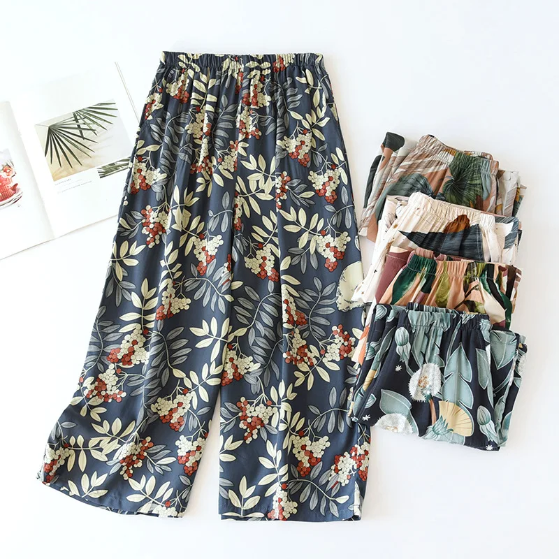 2024, neue Damen-Sommershorts, kurze Hosen, dünner Abschnitt, weiche künstliche Baumwolle, lockere, lässige Heimhosen, kann draußen getragen werden