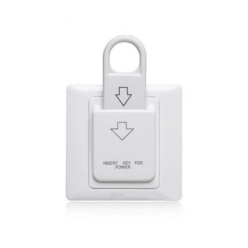 Hotel Magnetic Card Switch Energy Saving Switch Insert Key for Power High Energy-saving Magnetic Key for Power with Insert Card