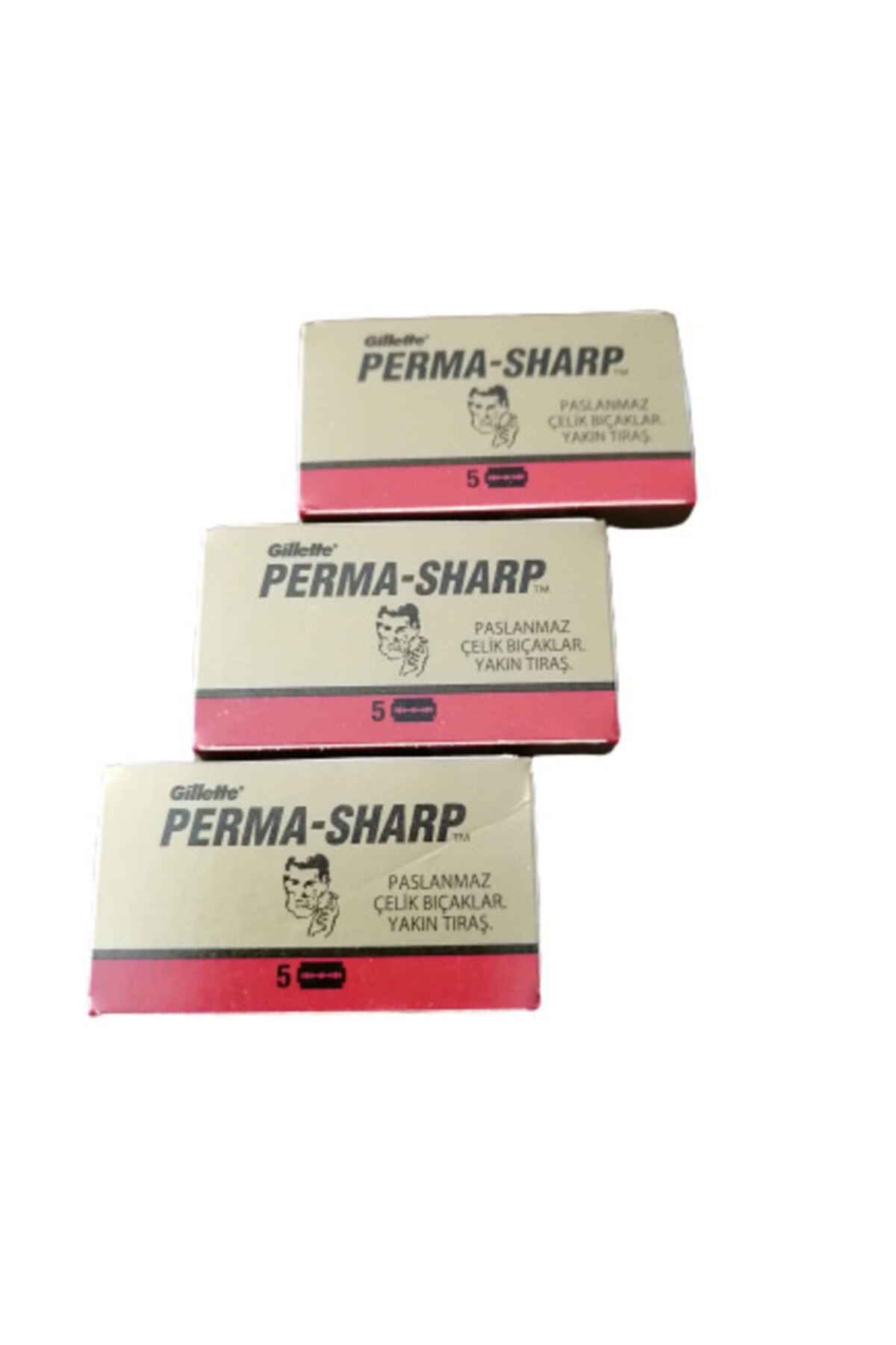 Sabun Cukur 9 Buah 2 Buah Batu Darah Silet dan 15 Buah Perm untuk Pisau Cukur Tajam Set Cukur Pria, Set Cukur Fungsional, Cukur