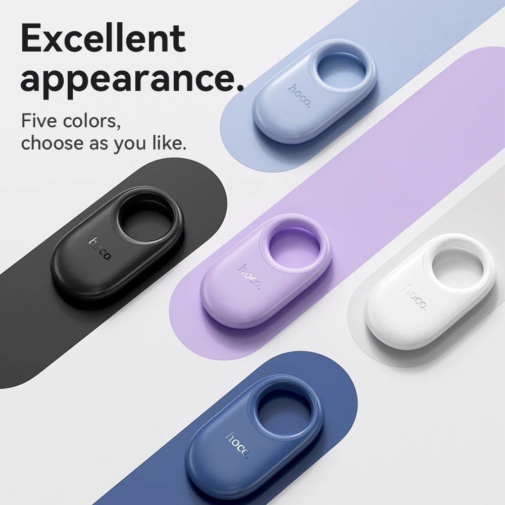HOCO Fashion Smart Wireless Anti-Lost Position Device GPS Tracker Suppprt For Apple Find My For Wallet Key Pet Alarm Finder Tag