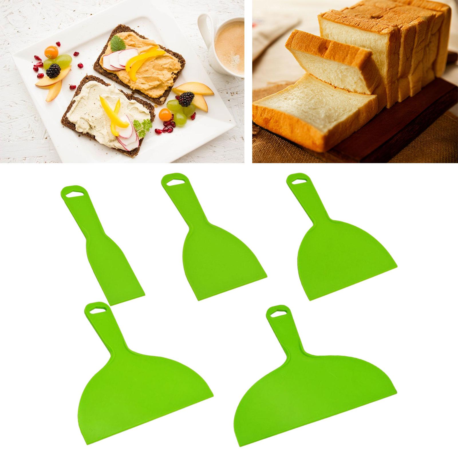 Putty Knife Safe Flexible Plastic Paint Scraper Tool Putty Scraper for Scraping Coating Wall Paper Decals Spackling Taping