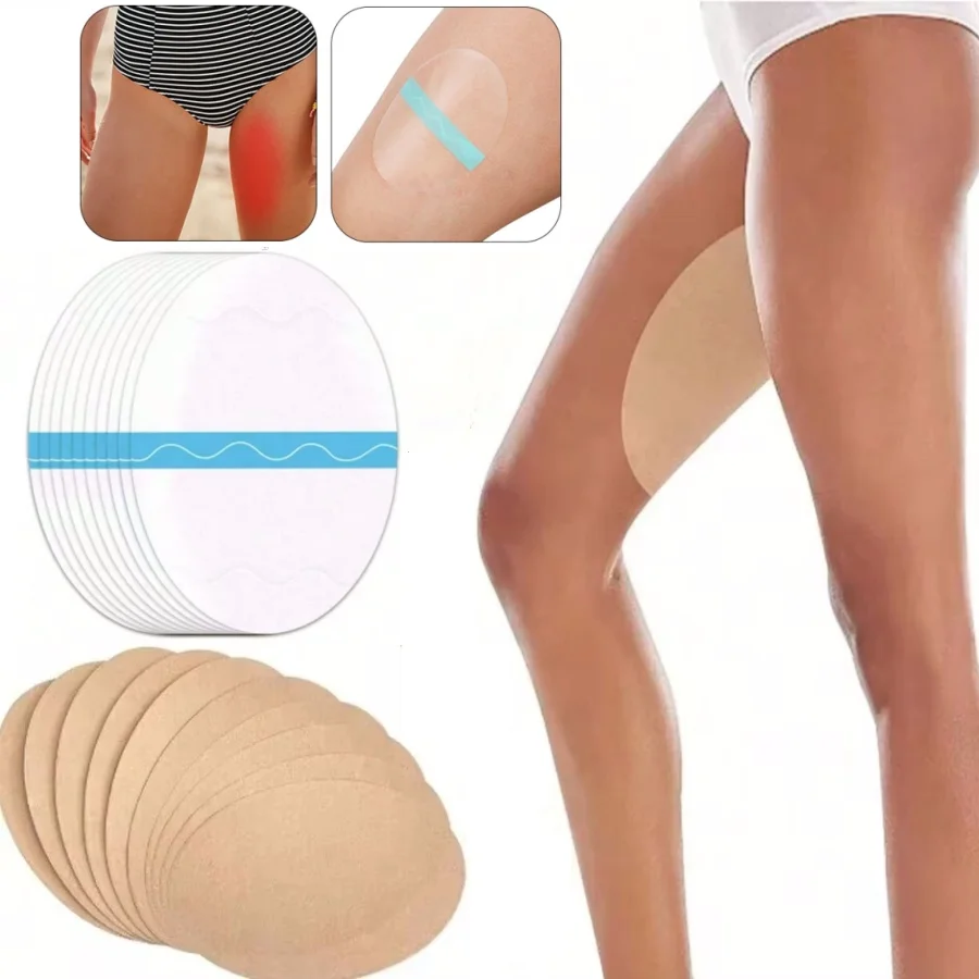 Parches antifricción invisibles, cinta protectora impermeable para piernas, parche corporal desechable de LICRA para Fitness, correr y deportes, 10-40 Uds.