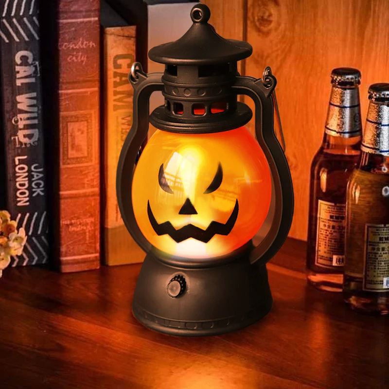 Cosplay Kürbis Lichter Dekorative Kerosin Laternen LED Hand Lampe Kürbis für Tisch Camping Garten Hof Party Home Decor