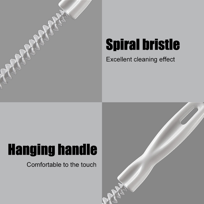 65/45cm Pipe Dredging Brush Bathroom Hair Sewer Sink Cleaning Brush Drain Cleaner Flexible Cleaner Clog Plug Hole Remover Tool