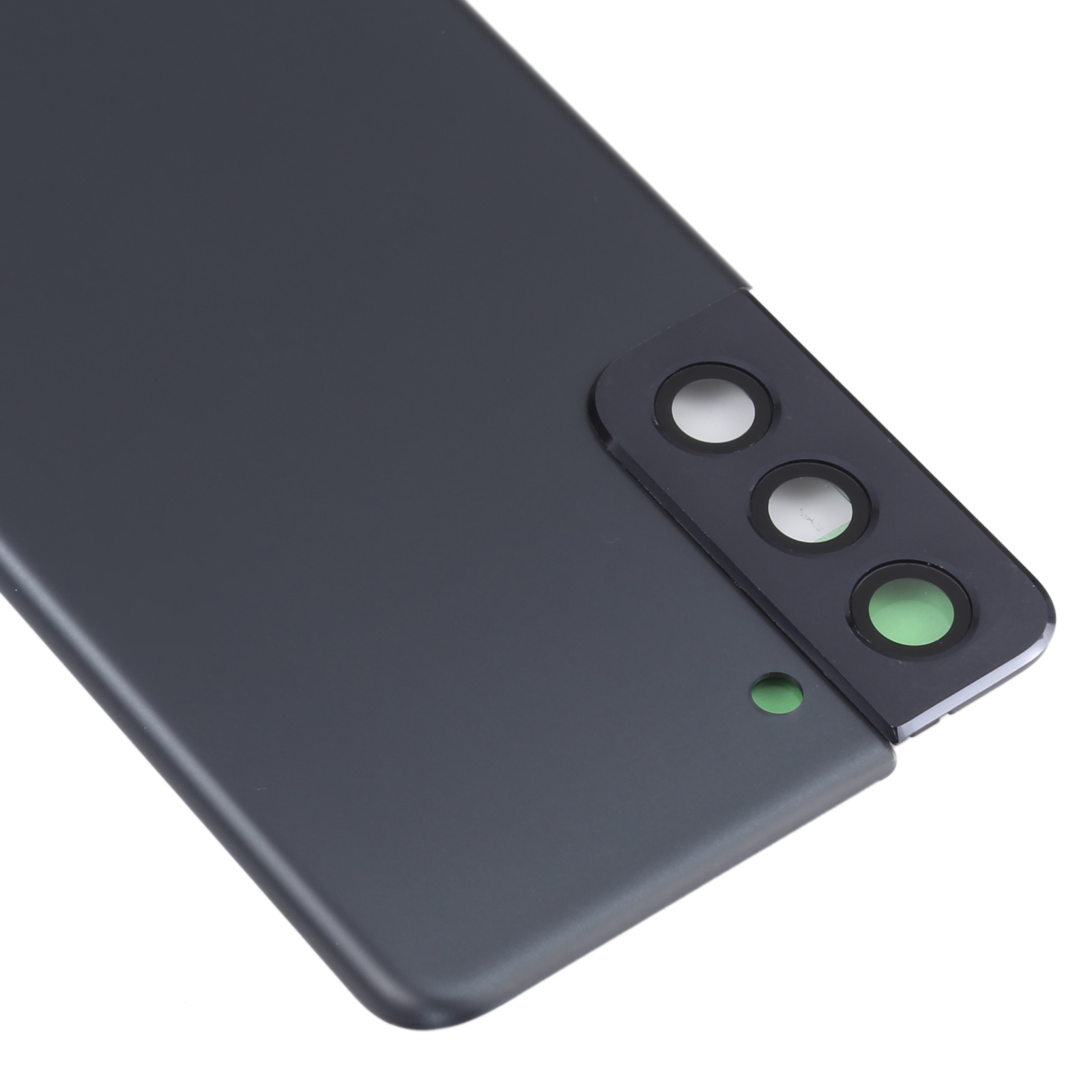 Para Samsung Galaxy S21 5G cubierta trasera de batería con cubierta de lente de cámara piezas de repuesto de teléfono móvil